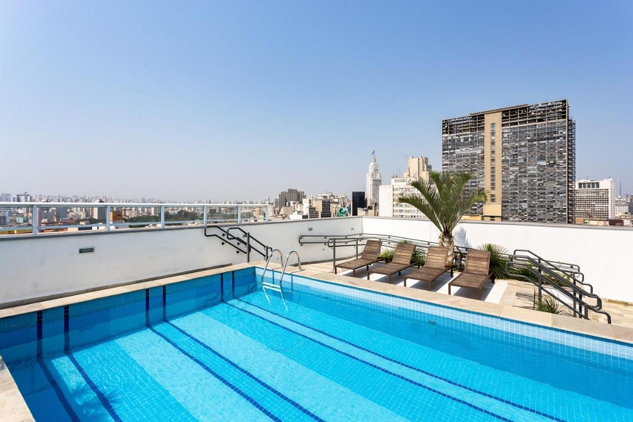 Apartamento Inteiro Em Sky Pauliceia ساو باولو المظهر الخارجي الصورة
