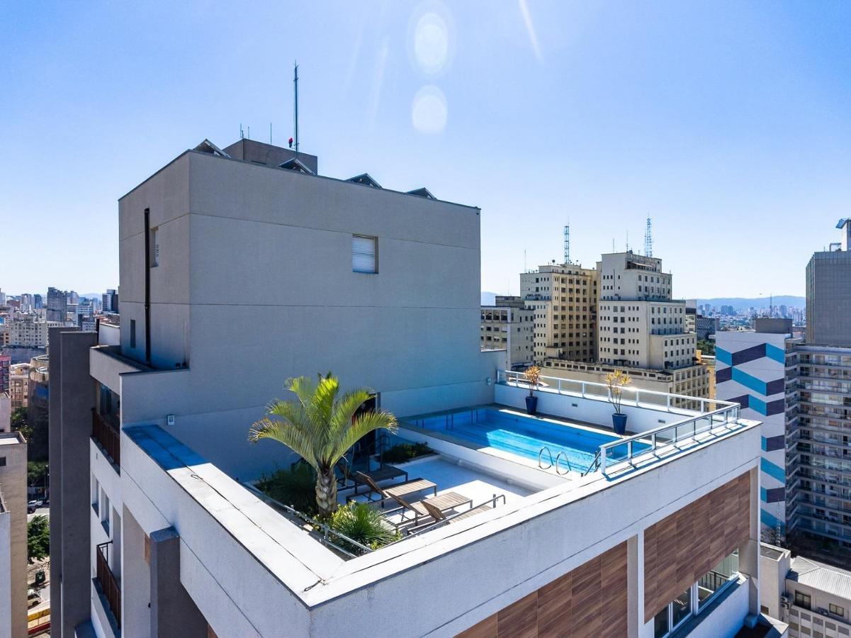 Apartamento Inteiro Em Sky Pauliceia ساو باولو المظهر الخارجي الصورة